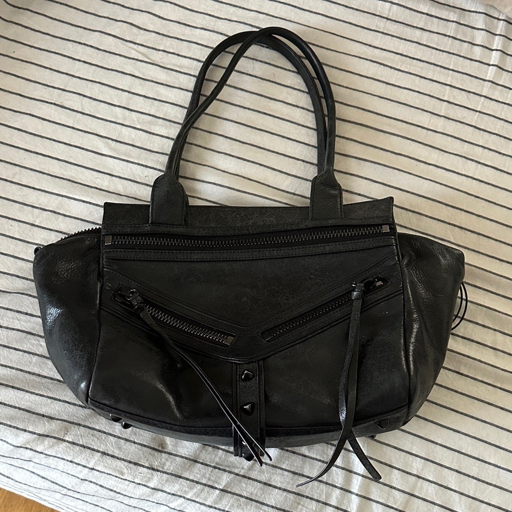 Botkier Black Leather Shoulder Bag